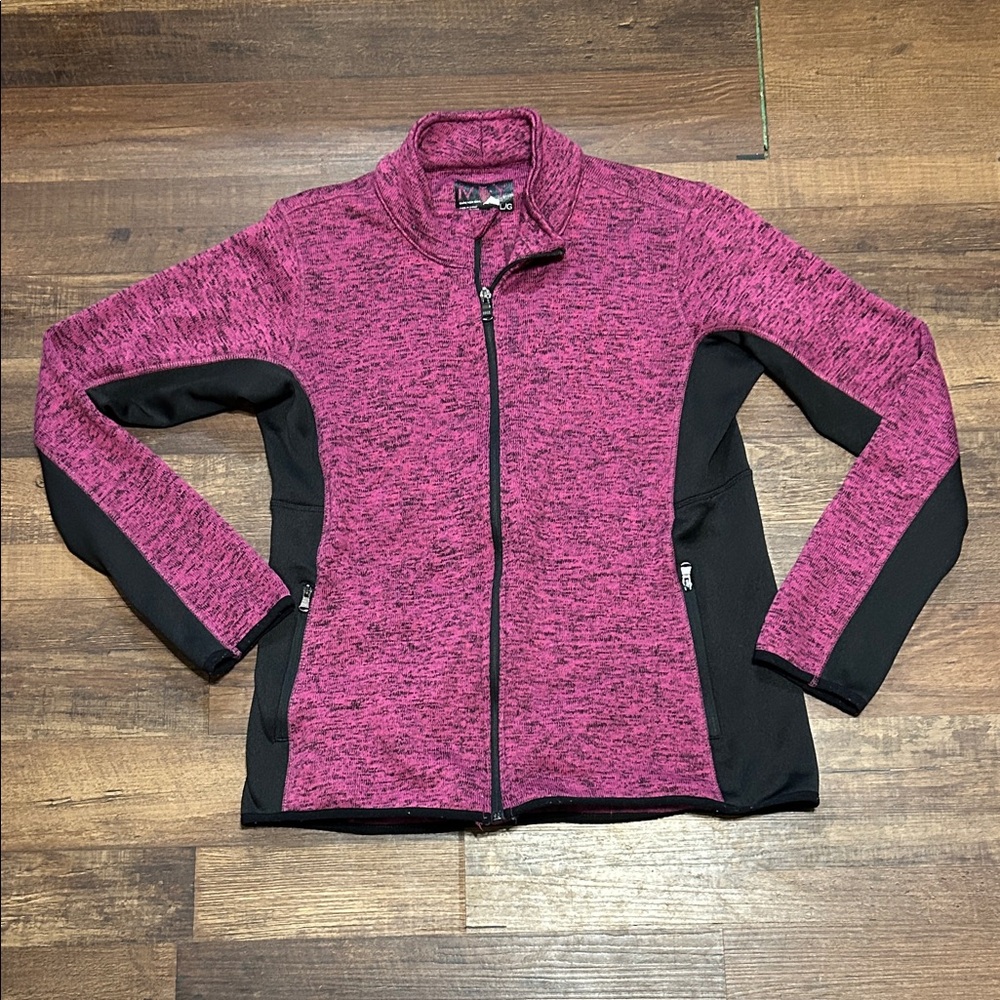 Marc New York Fuchsia and Black Women's Jacket - Large